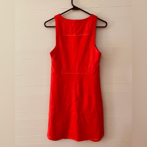 Trina Turk Red Sheath Dress Size 4 - Picture 2 of 3